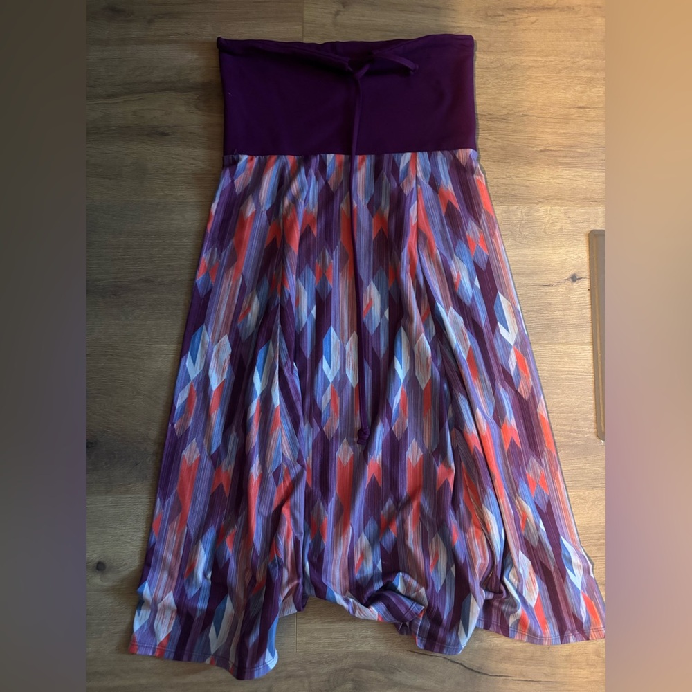 PRANA Multicolor Geometric Dress
